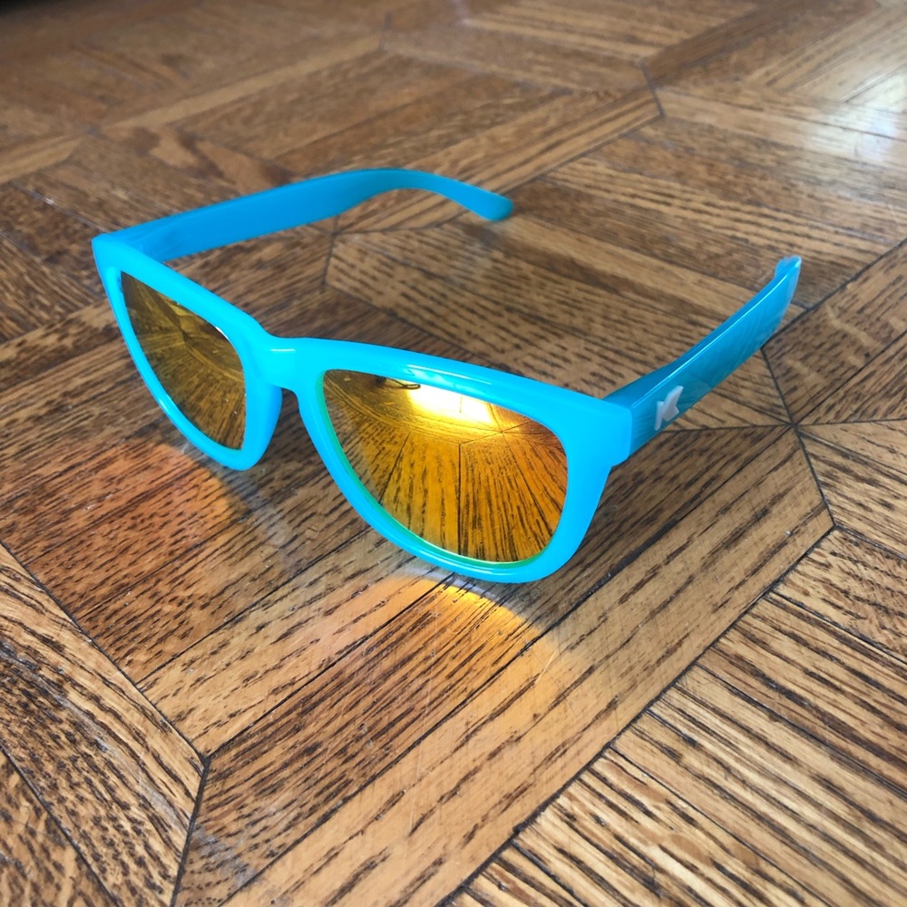 Turquoise sunglasses